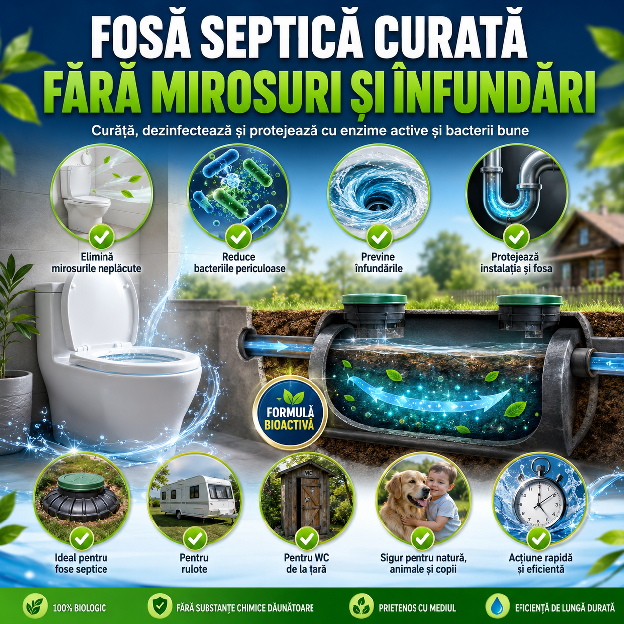 Pudra Fosa Septica - SeptiFos™