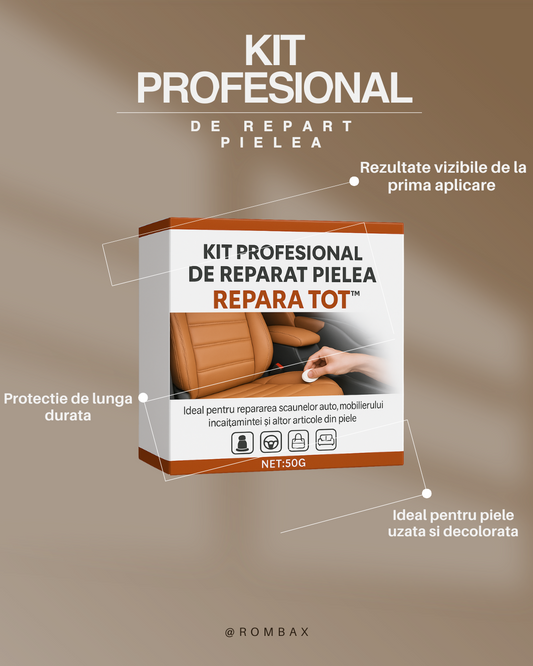 Kit Restaurare Piele - REPARA TOT™