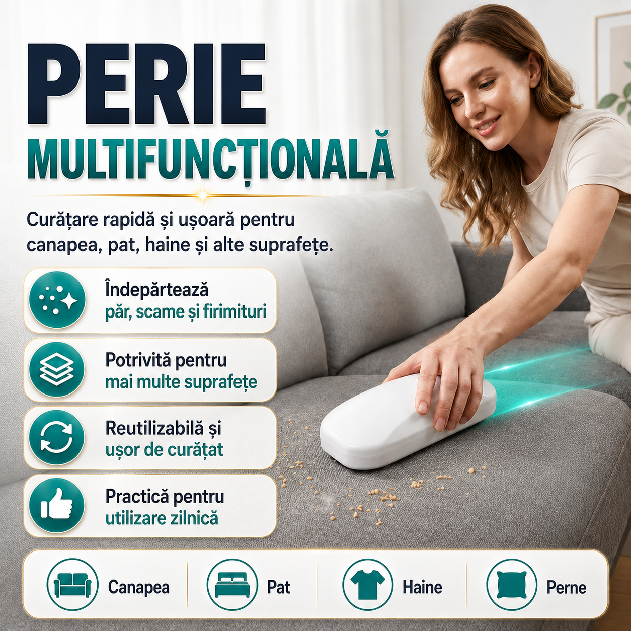 Perie multi-suprafete - FreshBrush™