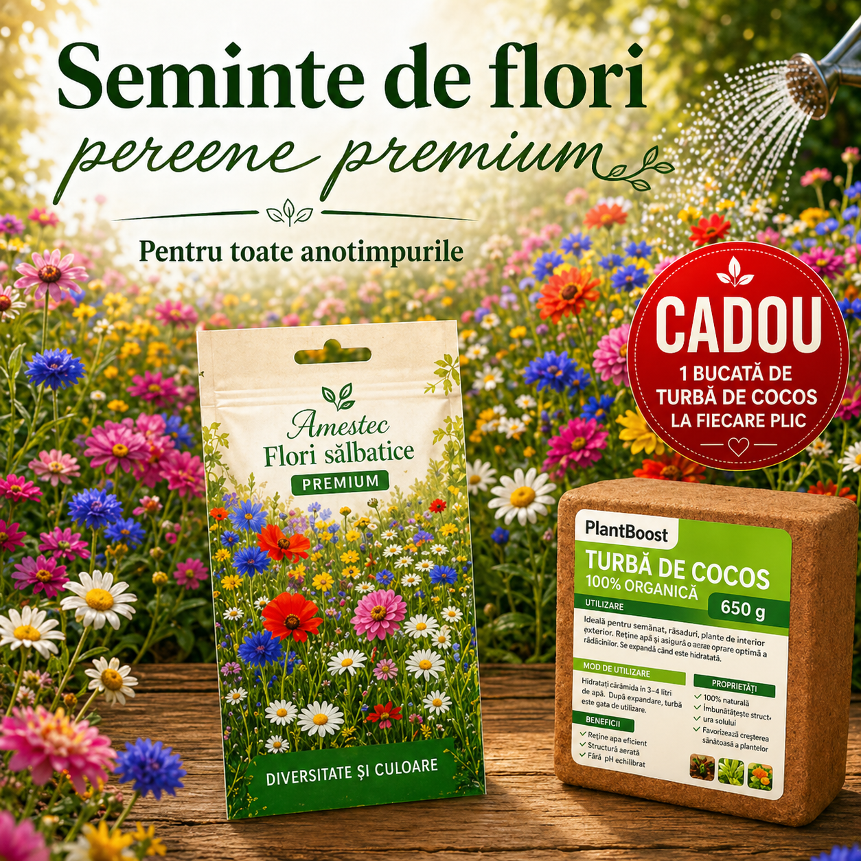 🌺Flori perene mixte (pentru toate anotimpurile)